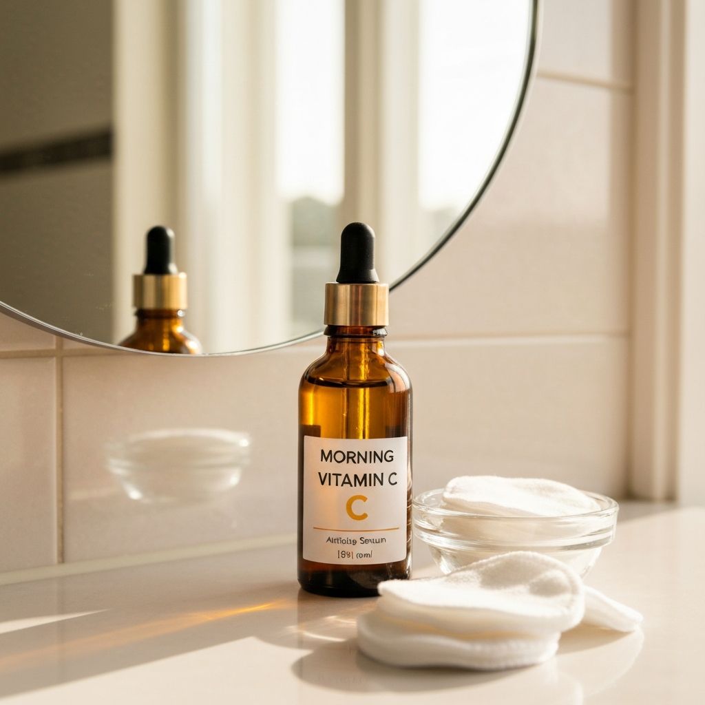 Serum Witaminy C Poranne w butelce z kroplomierzem